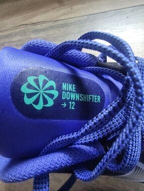 Women Size 9.5 Nike Downshifter 12 Running Shoes - Blue